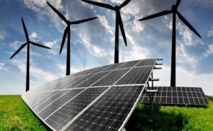 Renewable energy_Windmill_solar panels_