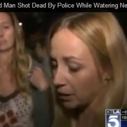 Cops Fatally Shoot Man 12 Times Without Warning for Holding a Garden Hose