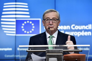 Thumbs up from Jean-Claude Juncker? EPA  (archives)
