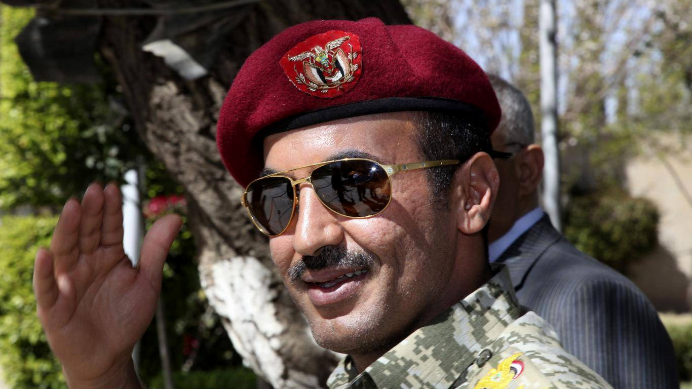 Ahmed Saleh, the son of Yemen's former-president Ali Abdullah Saleh. (Photo: Reuters)