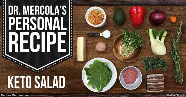 Dr. Mercola's Keto Salad Recipe