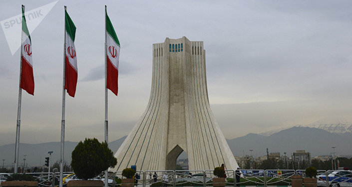 Azadi Tower on Tehran's Azadi Square