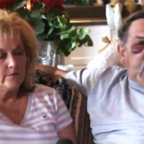 Road Rage Cop Pulls Gun on Elderly Couple, Pounds Husband’s Face and Shatters His Teeth Out