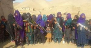 Afghan women in Jawzyan organize against Taliban abominations. 