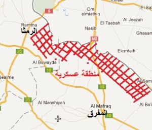 Al-Mafraq - recruitment and staging area.