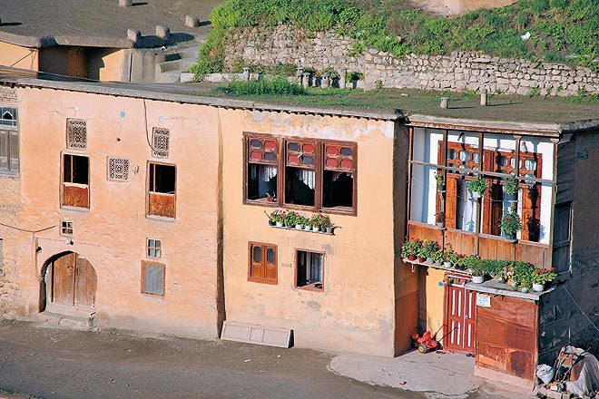 Masuleh is a quaint little mountain village with clay-walled houses and terraced roofs