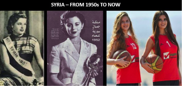 Syria from the 1950s to now