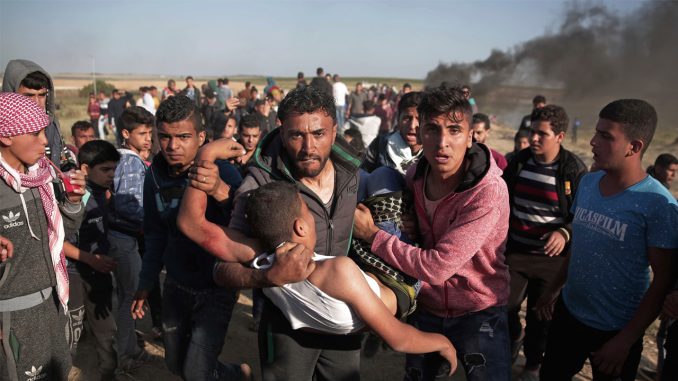 United Nations report confirms 40 Palestinians were killed and thousands more injured because of Israeli aggression at Gaza border