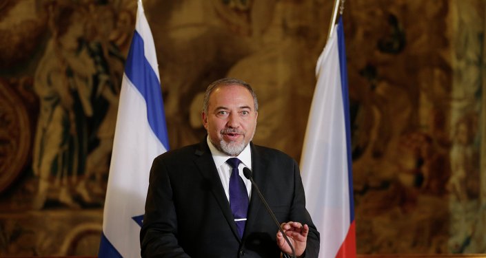 Israeli Defense Minister Avigdor Lieberman