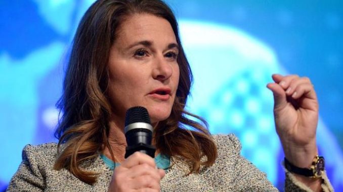 Melinda Gates calls for mass discrimination against white people