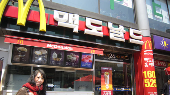 Trump convinces North Korea to open up their very first McDonald's restaurant