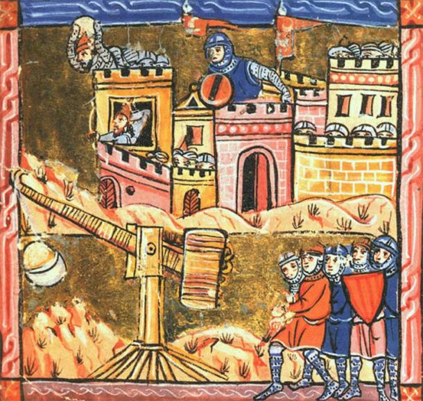 The archaeologist examined primary sources and discovered that Richard the Lionheart and his army made their way down the coast from Arce. In the image Saladin’s armies can be seen during the Siege of Arce. (Public domain)