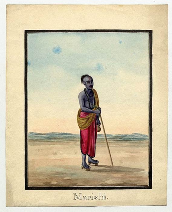 19th- Century Marichi, a Rishi and son of Brahma. (Public Domain)
