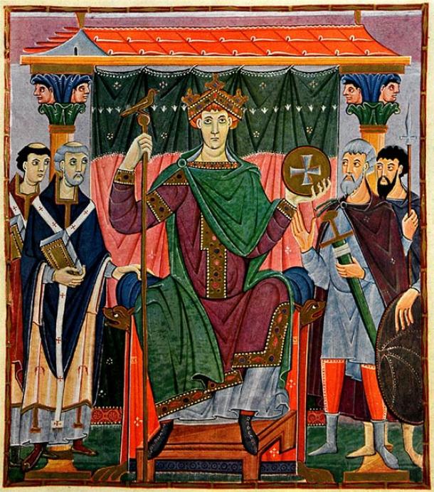 Otto the Great quashed the Slavic rebellion led by Obodrite ruler Nakon in 955 at the Battle of Raxa River, forcing them to adopt Christianity. (Public domain)