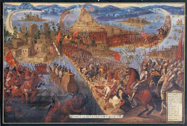 ‘The Conquest of Tenochtitlán’ (Public Domain)