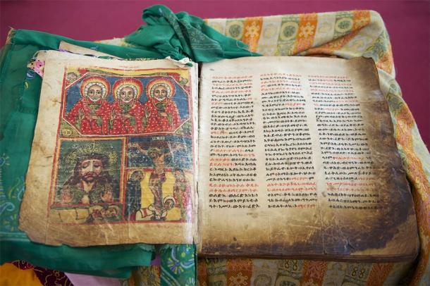 The Book of Aksum is a collection of 15th century documents from St. Mary’s Cathedral of Aksum which gives crucial information about Ethiopian history. (Dmitry Chulov / Adobe Stock)