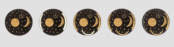 The stages in the life of the Nebra Sky Disc. Photo credit: LDA Sachsen-Anhalt