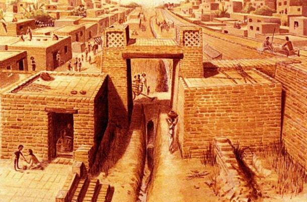 Life in Harappa, one of the main cities of the ancient Harappan culture