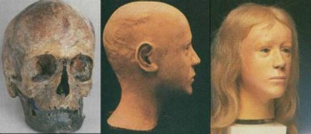Reconstruction process of the face, by Richard Helmer