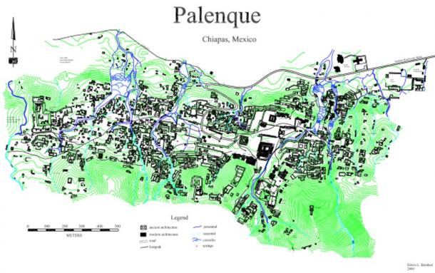 Palenque mapping project. (Dr. Edwin Barnhart /Maya Exploration Center)