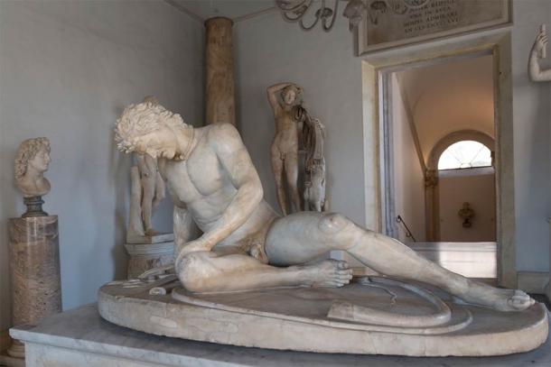 Famous Dying Gaul statue in Capitoline Museum, Rome (Natalia Bratslavsky / Adobe Stock)
