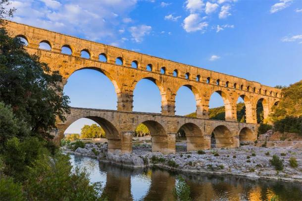 Aqueduct Pont du Gard - Provence France. (Nikolai Sorokin /Adobe Stock)