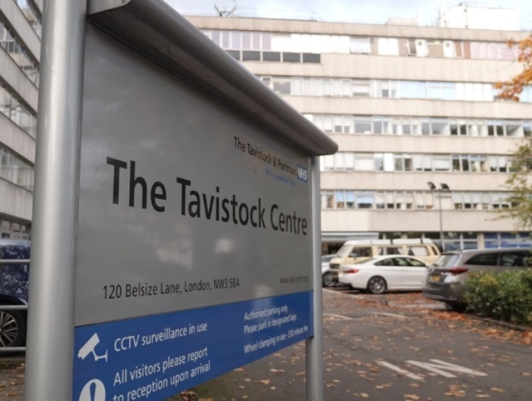 The Tavistock and Portman NHS Foundation Trust building in London, England. | YouTube/Sky News