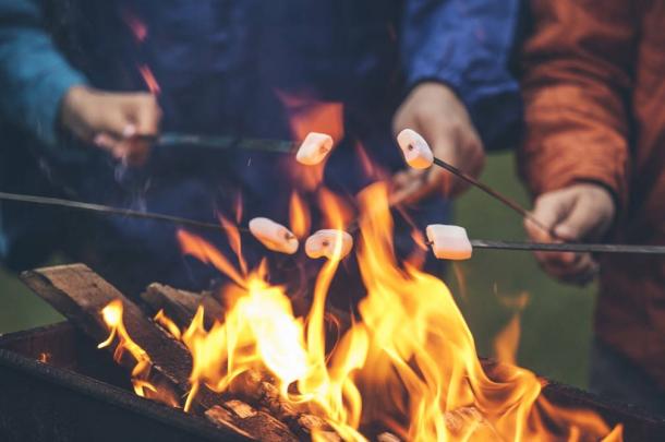 What could be better than an intimate celebration toasting marshmallows over a bonfire?