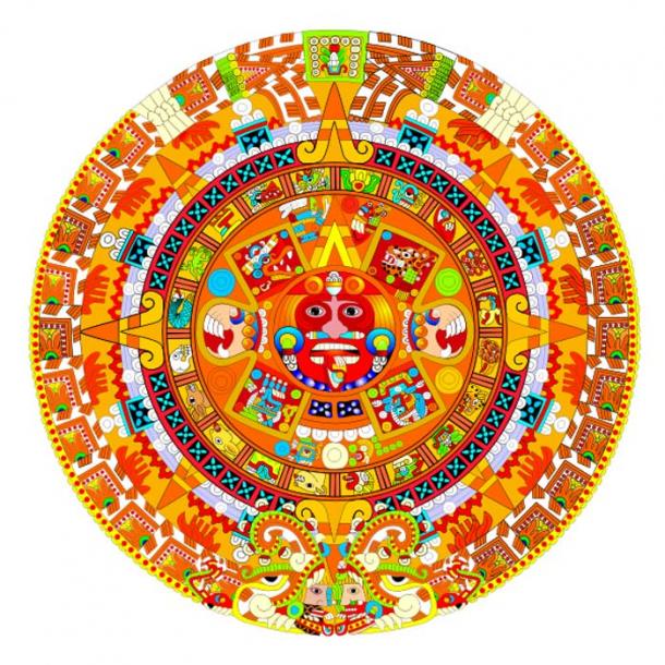  Aztec calendar.