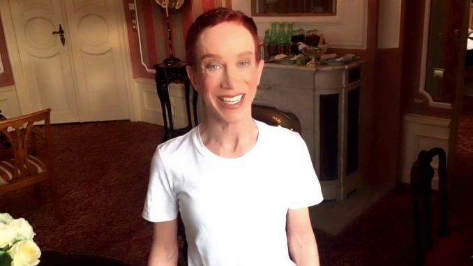 Kathy Griffin says she is waiting for Trump's coma to commence