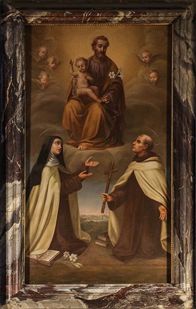‘St Joseph with Carmelite Doctors’ (Lawrence OP /CC BY NC ND 2.0)