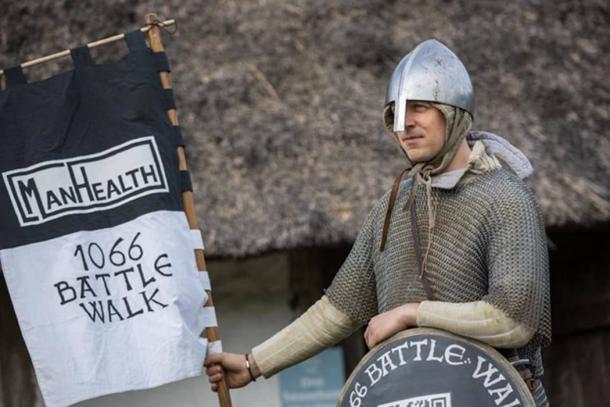 Lewis Kirkbride’s 1066 Battle Walk is raising funds for men’s mental health. (Credit: Lewis Kirkbride / 1066 Battle Walk)