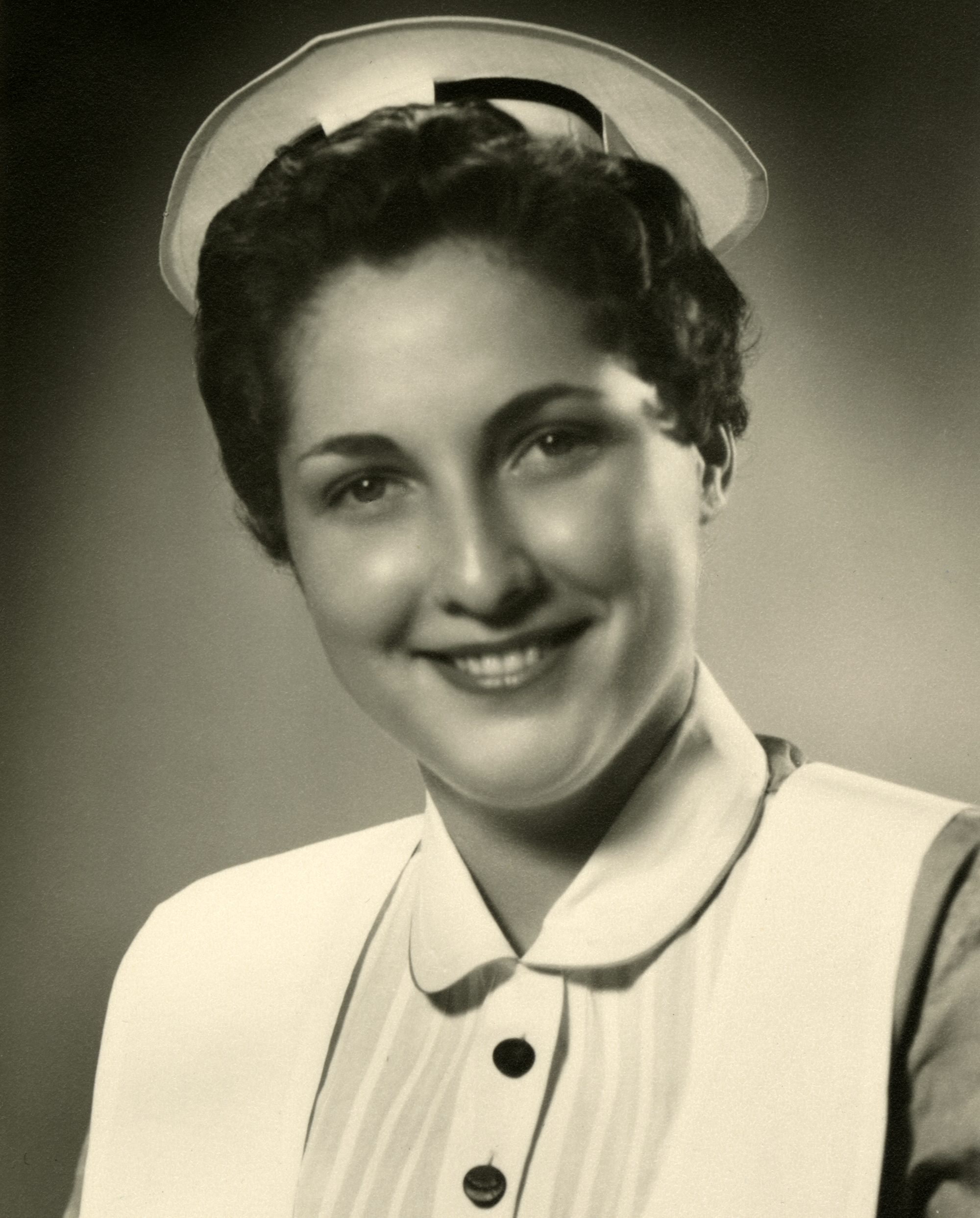Esther Schrier trained as a nurse in her late teens and worked at the Jewish General Hospital in Montreal. (Submitted by Lloyd Schrier)