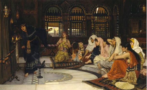 Consulting the Oracle, John William Waterhouse, 1884.