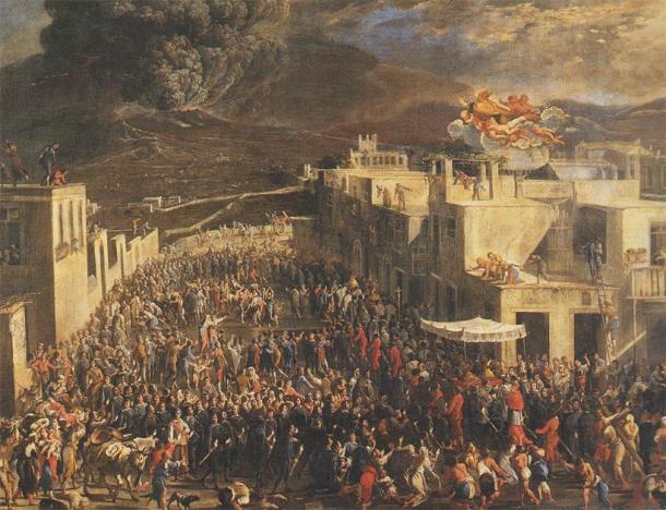 The San Gennaro procession in Naples in 1631, dedicated to the Patron Saint of Naples, Saint Januarius. (Micco Spadaro / Public domain)