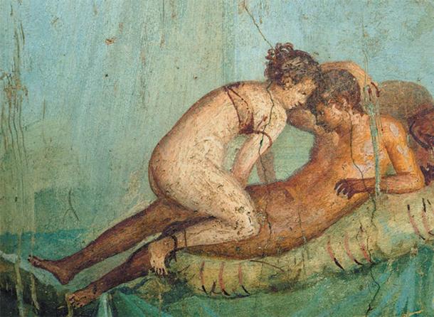Lower caste Roman prostitutes were usually naked. (Public domain)
