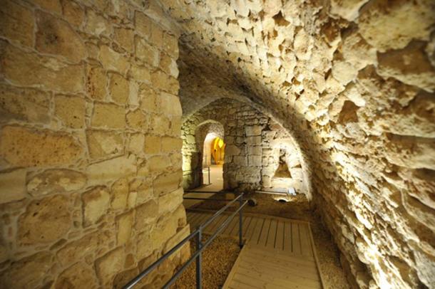 Underground Knights Templar citadel of Acre, Israel. (PROMA / Adobe)