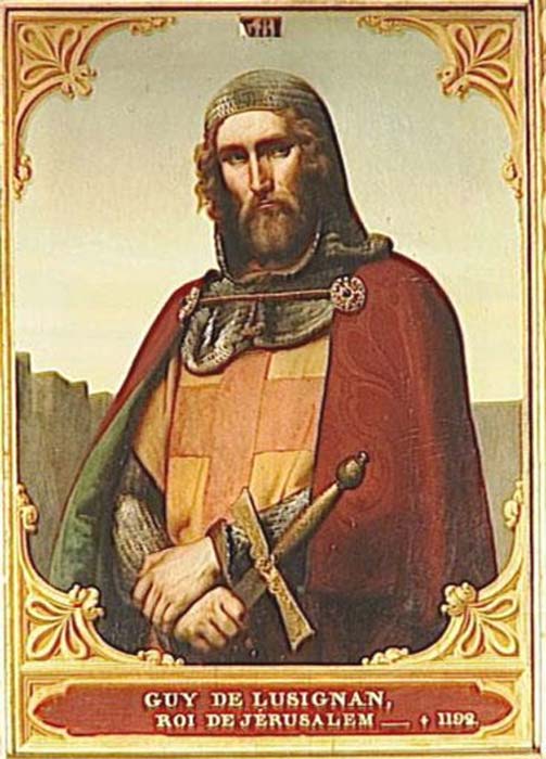Portrait of Guy de Lusignan. (Fabiodevivo / Public Domain)