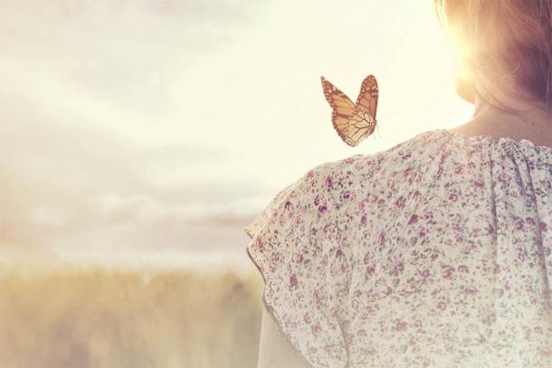The butterfly is often associated with the moment of death and our release from the body. (Cristina Conti / Adobe Stock)