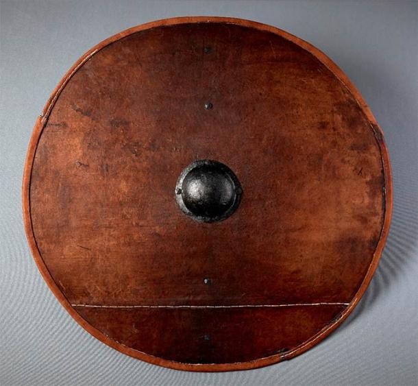 Thanks to their results, the research team was able to complete the first authentic Viking shield replica, seen here. It was made as part of a separate collaboration project between the Society for Combat Archaeology and Trelleborg Viking Fortress (part of the National Museum of Denmark). (Tom Jersø / The Viking Shield Project)