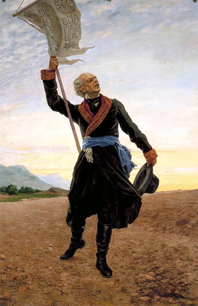 Portrait of Miguel Hidalgo by Antonio Fabrés. (Public domain)