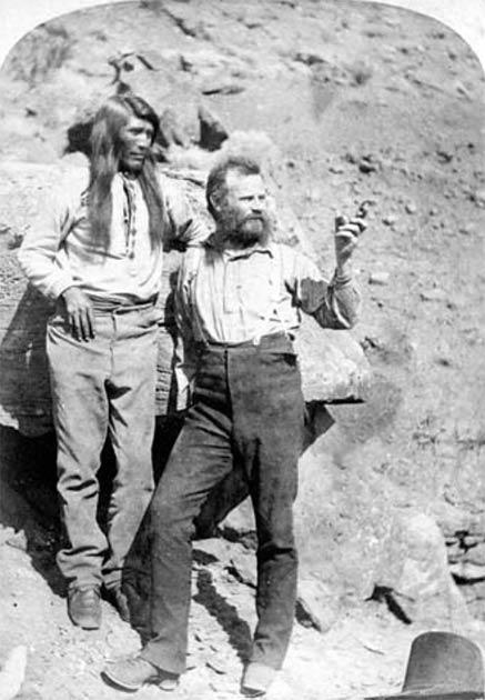 John Wesley Powell in the Grand Canyon. (Grand Canyon National Park / CC BY 2.0)