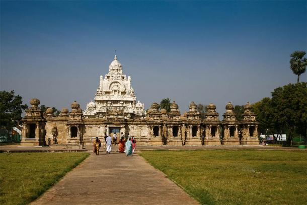Kailasanathar Temple at Kanchipuram is one of the finest temples built by Narasimhavarman II Rajasimha. (anghifoto / Adobe Stock)