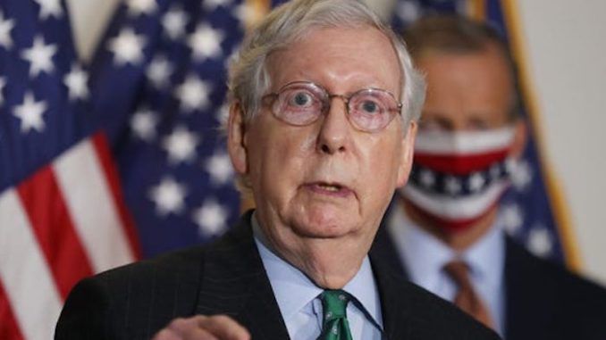 McConnell tells Dems not to lecture about refusing to accept the result of an election