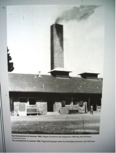 Dachau Crematorium in summer 1944