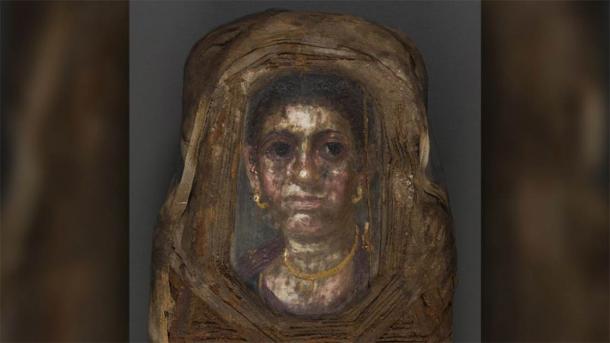 The little girl mummy portrait is obviously not a little girl, and this is the mystery that still needs to be solved. (Stuart R. Stock)