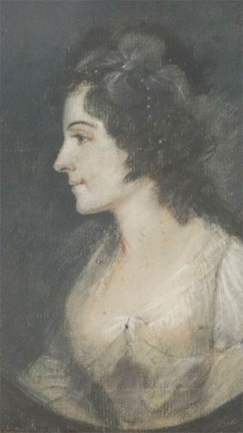 Portrait of a young Elizabeth Schuyler, later Hamilton. (Public domain)