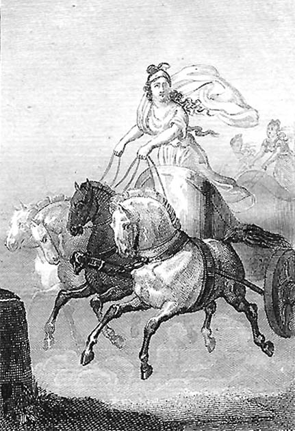 Kyniska: the first woman in the Olympic Games. And she won the races two times! (Sophie de Renneville / Public domain)