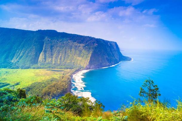 Many myths and legends of deities, demons, demi-gods, and despots emanate from the sacred Waipio Valley in Hawaii. Source: georgeburba / Adobe Stock