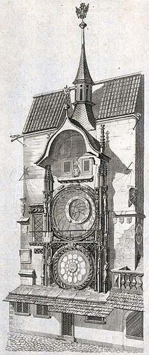 The Prague Astronomical Clock, c. 1791.